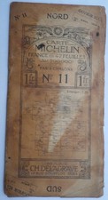 Carte Michelin n° 11 Paris