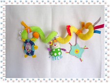 N -  Spirale d'Activités Arche Jeux Lit Poussette Hochet Grelot Glace Taf Toys 