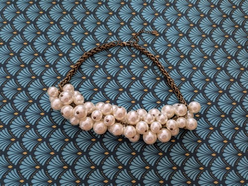 Collier multi perles - , zara