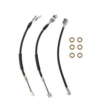 Brake Hose Kit; 87-89 Jeep Wrangler YJ