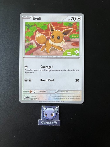 Carte pokémon evoli - carte,