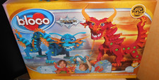 jeu de construction en mousse BLOCO DRAGONS AQUA ET PYRO , neuf