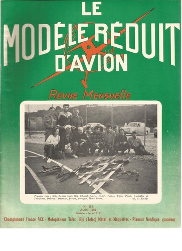 Mra 363 plan planeur - mra, n°363