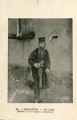 Carte serbie bitola pope - un,