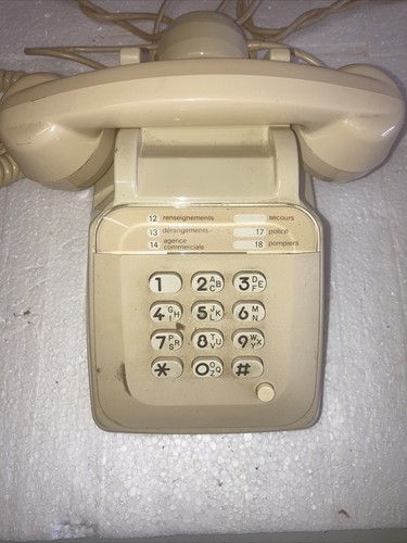 Ancien téléphone touches - téléphone, à