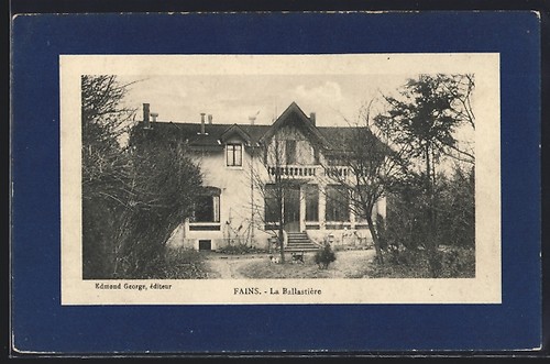 Cpa fains ballastière - cpa,