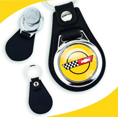 Porte clés corvette - porte-clés,