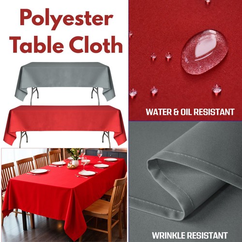 Polyester table chiffons - table,