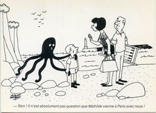 POSTCARD CARTE POSTALE PAR JACQUES FAIZANT / NON ..........................