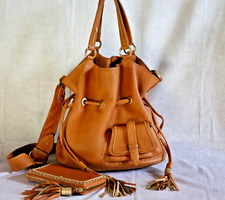 sac à main lancel En Cuir