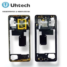 Chassis central pour Samsung galaxy A71 (A715F) (Noir / Black)- origine démonté