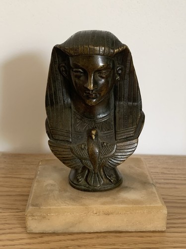 Ancien buste bronze 19eme - ancien,