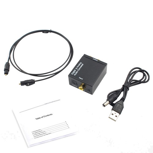 Toslink coaxial optique