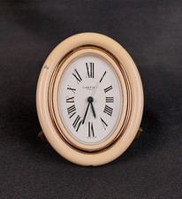 Pendulette Réveil  CARTIER 7509 - Fonctionne - Manque partie mobile remontoir