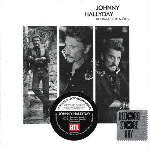 Tours vinyle transparent - 45,