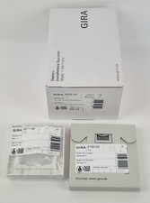 GIRA Actionneur Commutation 16x 16A + Bascule Tactile KNX Blanc + Cache E2 Blanc