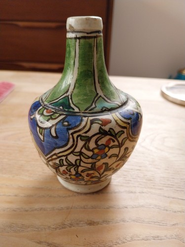 Vase iznik bouteille ancienne - vase,