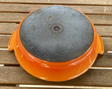 Plat Rond Orange fonte