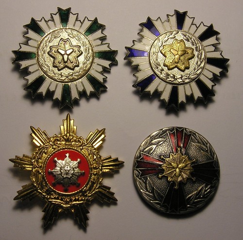 Lot insignes de pompiers - insignes,