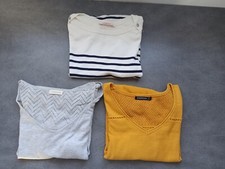 Un lot de 3 pull fin BONOBO, CACHE CACHE, CAMAIEU pour fille/femme taille s/36