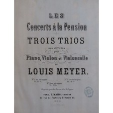 MEYER Louis Trio No 3 Piano