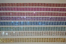 3 rangs étincelant effet