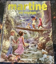 GRAND LIVRE MARTINE EN VOYAGE CASTERMAN 1985 TBE
