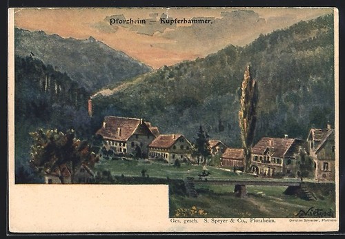 Carte postale artiste - carte,