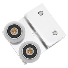  Poulie de porte coulissante robuste - Rail de suspension, rouleau de guidage,