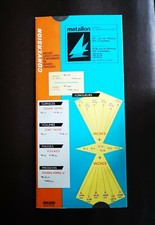 1966 Règle À Calcul OMARO