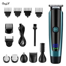 Ckeyin-Tondeuse Cheveux-Tondeuse Multifonction-6 en 1-6800 tr/min-Tête en acier 