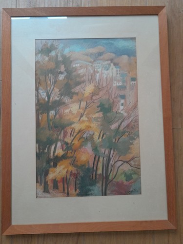 Peinture ancienne suzanne - peinture,