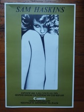 AFFICHE ORIGINALE Sam HASKINS
