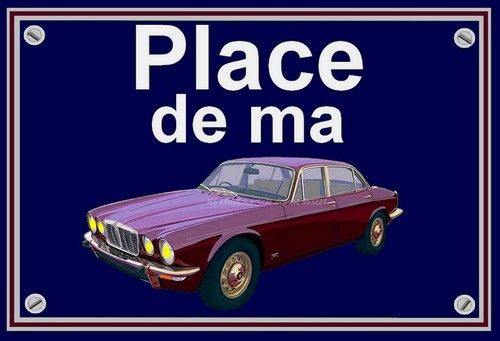 Plaque place ma - ma, jaguar