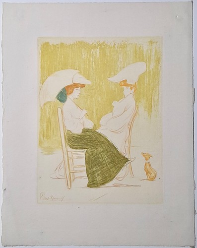 Affût deux femmes - (deux, dans