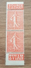 Timbres France Paire N°199