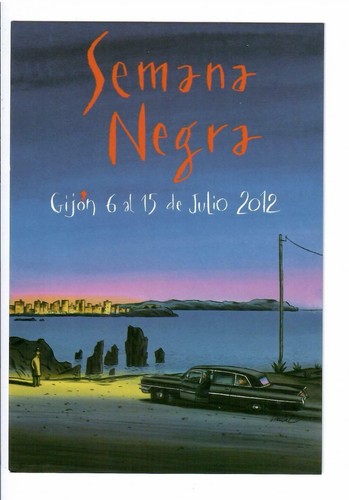 Carte postale semana negra - carte,