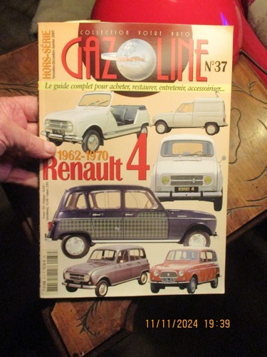 Ancien magazine gazoline 37 - ancien,