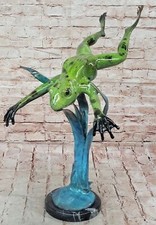 Bull Grenouille Fonte Bronze