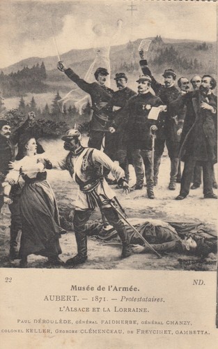 Carte postale ancienne guerre - carte,