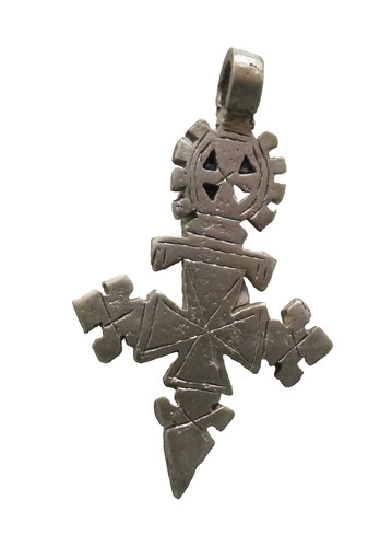 Croix copte alliage - croix,