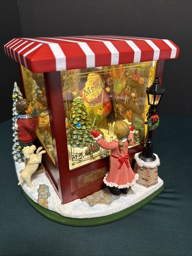 Santa toy shop - shop, lighted