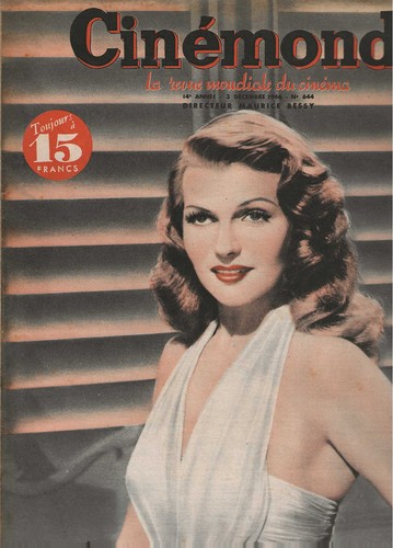 Cinémonde 644 rita - -,