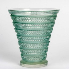 Vase Art Deco Cytise Verre