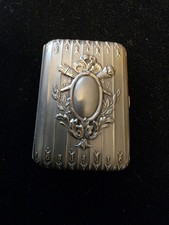 étui à cigarettes Métal Argenté