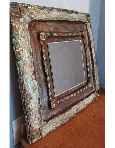 Miroir sur une - , céramique