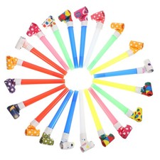  20 Pcs Fête D'anniversaire En Plastique Sifflet Soufflant Dragon Sifflet Coloré