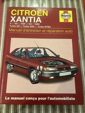 Revue technique HAYNES CITROEN XANTIA 1.6 1.8 2.0 1.9 D TD X SX VSX DX DSX DVSX