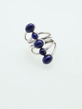 Bague Argent Lapis Lazuli