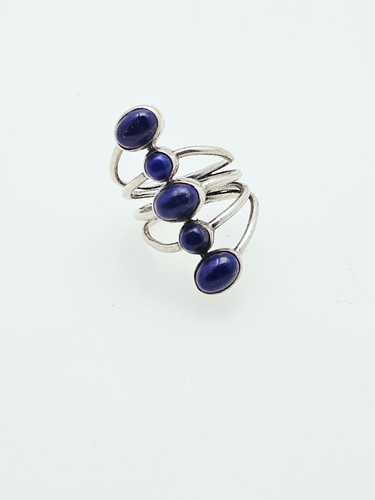 Bague argent lapis lazuli - lapis,
